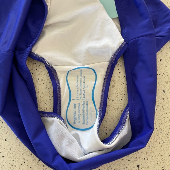 Kim Rogers Swim Bottoms size 20W in Bright Indigo New with Tags - Picture 3 of 4